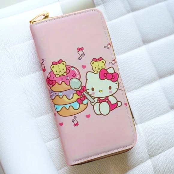 Hello Kitty Donut Cake Wallet - Picture 1 of 3